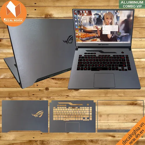 Aluminum dán laptop Asus Zephyrus GA502D