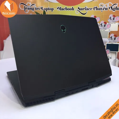 Aluminum dán Laptop Alienware M17