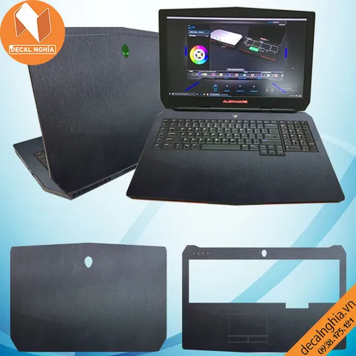 Aluminum dán Laptop Alienware 17
