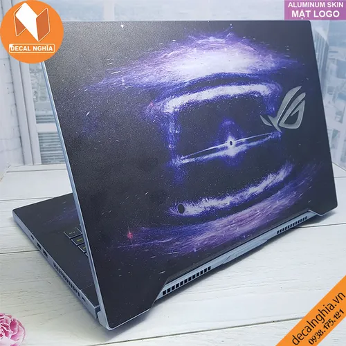 Aluminum skin dán laptop Asus Zephyrus GU502G