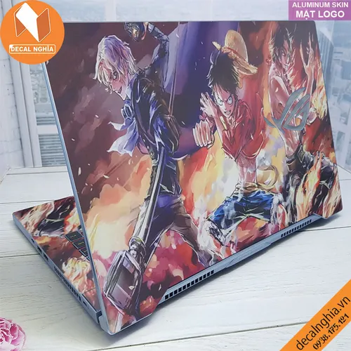 Aluminum skin dán laptop Asus Zephyrus GU502G