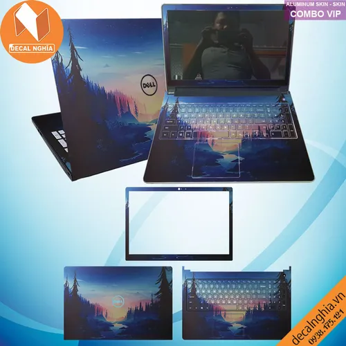 Skin dán laptop Dell Inspiron 15 5559 (P51F004)