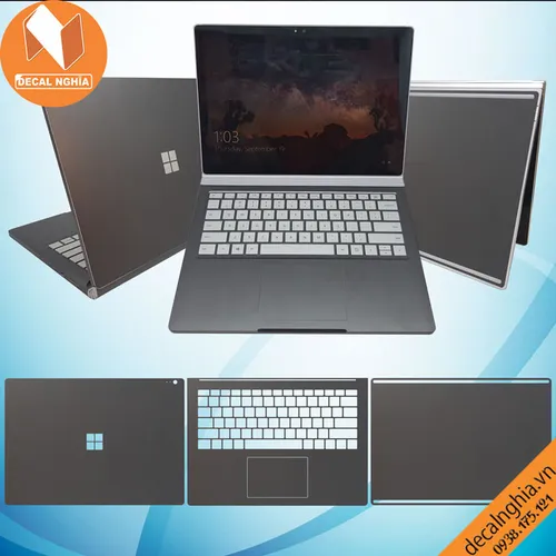 Aluminum dán Surface Book 2 15 inch