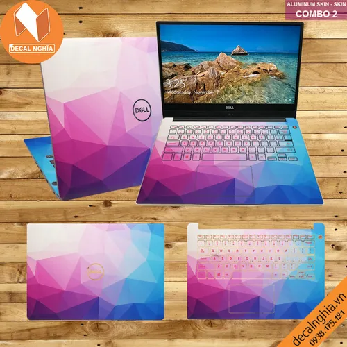 Skin dán laptop Dell Inspiron 14 7460 (P74G001)