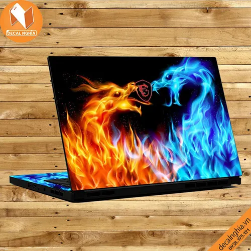 Aluminum skin dán laptop MSI GS66