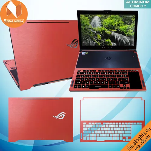 Aluminum dán laptop Asus Zephyrus GX501G