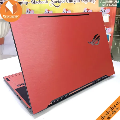 Aluminum dán laptop Asus Zephyrus GX501G