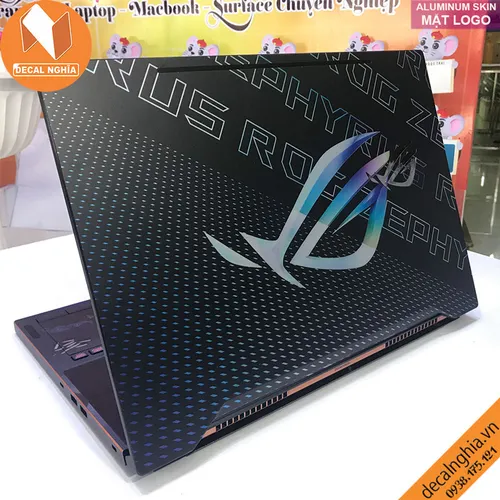 Aluminum skin dán laptop Asus Zephyrus GX501G