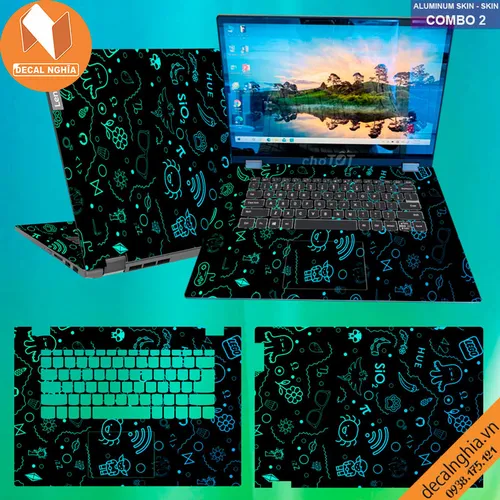 Skin dán laptop Lenovo Ideapad C340 