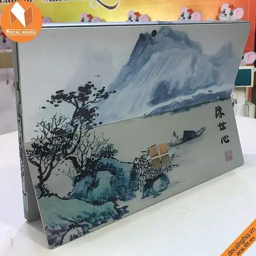 Aluminum skin dán Surface Pro 7