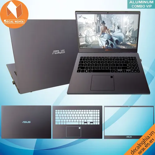Aluminum dán laptop Asus F571G