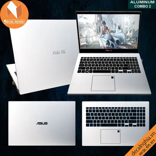 Aluminum dán laptop Asus F571G