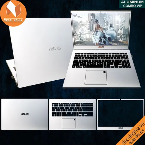 Aluminum dán laptop Asus F571G