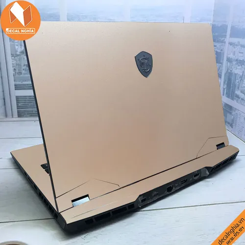 Aluminum dán laptop MSI GE66 Raider