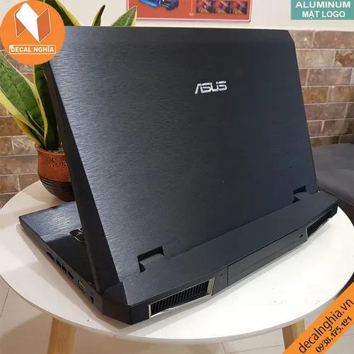 Aluminum dán laptop Asus G73