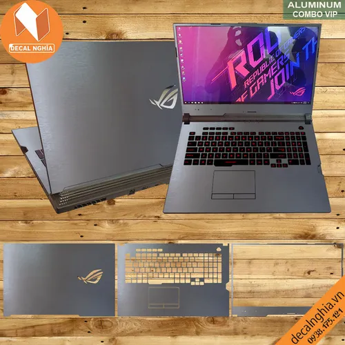 Aluminum dán laptop Asus ROG Strix G731G