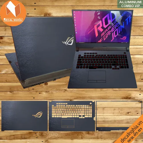 Aluminum dán laptop Asus ROG Strix G731G
