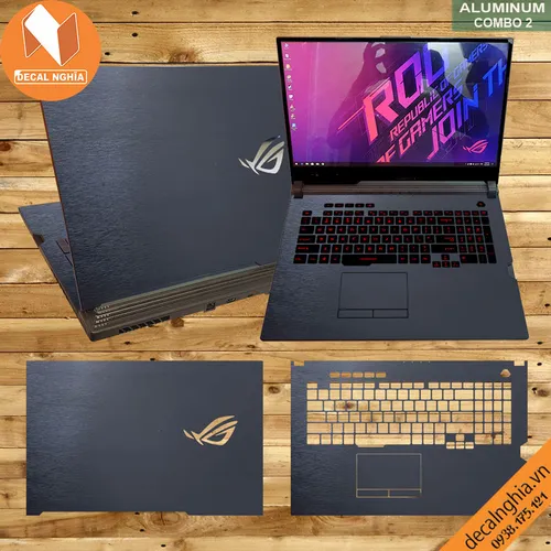 Aluminum dán laptop Asus ROG Strix G731G