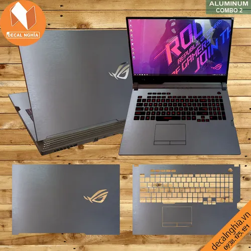 Aluminum dán laptop Asus ROG Strix G731G