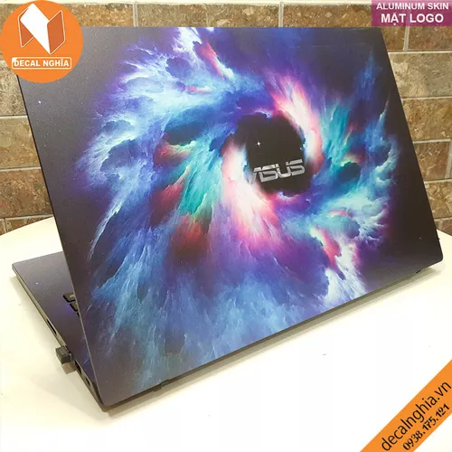 Aluminum skin dán laptop Asus F571G