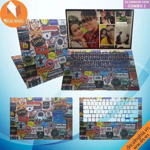 Skin dán laptop Asus Zenbook UX434