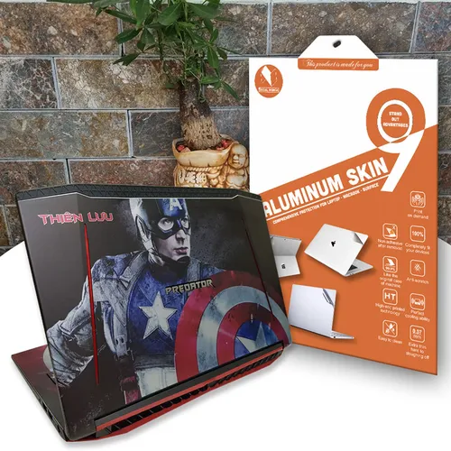 Aluminum skin dán laptop Acer Predator Helios 300 PH315-51 (N17C1)