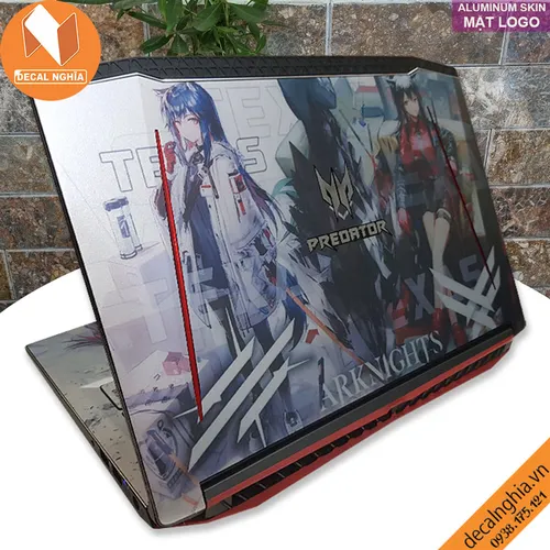 Aluminum skin dán laptop Acer Predator Helios 300 PH315-51 (N17C1)