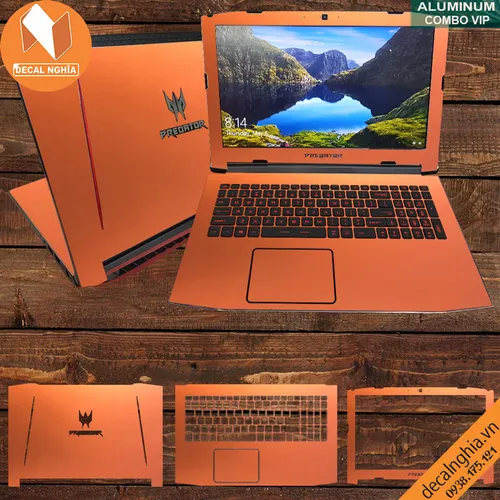 Aluminum dán laptop Acer Predator Helios 300 PH315-51 (N17C1)