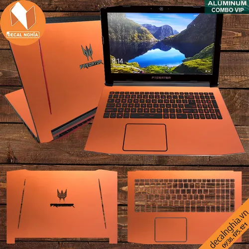 Aluminum dán laptop Acer Predator Helios 300 PH315-51 (N17C1)