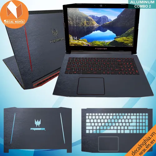 Aluminum dán laptop Acer Predator Helios 300 PH315-51 (N17C1)