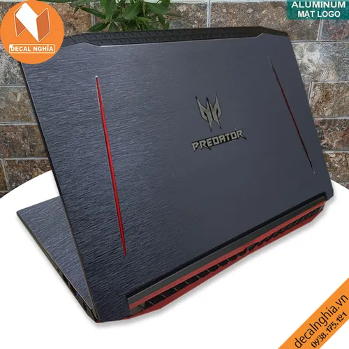 Aluminum dán laptop Acer Predator Helios 300 PH315-51 (N17C1)