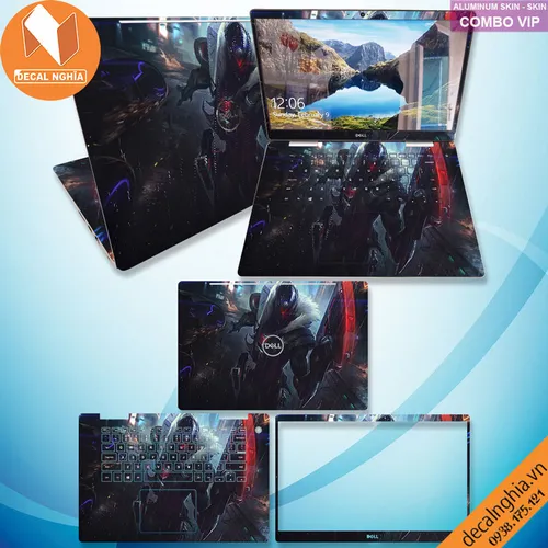 Skin dán laptop Dell Inspiron 13 7370