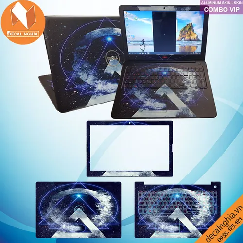 Skin dán laptop Dell Inspiron 15 5570 (P75F001)
