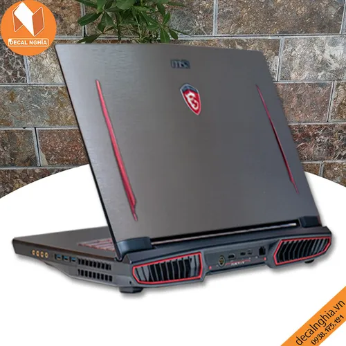 Aluminum dán laptop MSI GT73 Titan Pro