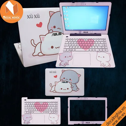Skin dán laptop Asus K455