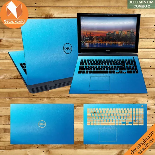 Skin dán laptop Dell Inspiron 15 7577 (P72F001)