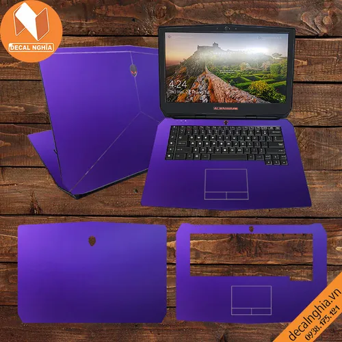 Aluminum dán Laptop Alienware 15R1