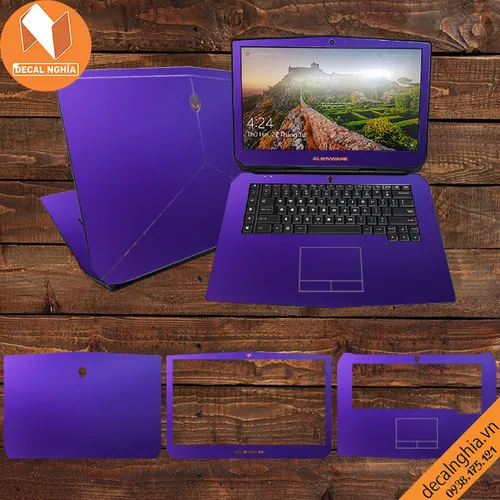 Aluminum dán Laptop Alienware 15R1