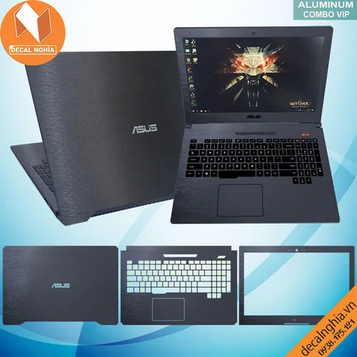 Aluminum dán laptop Asus FX504