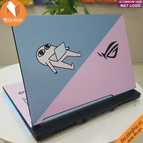 Aluminum skin dán laptop Asus ROG Strix G531G