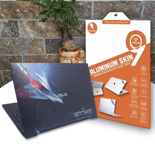 Aluminum skin dán laptop Asus FX504