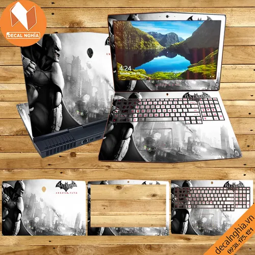 Aluminum Skin dán Laptop Alienware 17R5