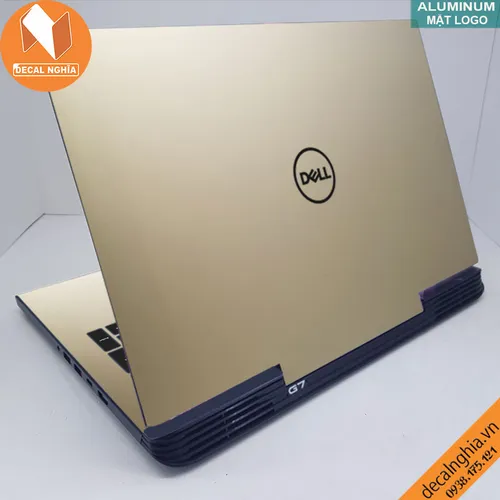 Aluminum dán laptop Dell G7 7588