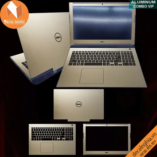 Aluminum dán laptop Dell G7 7588