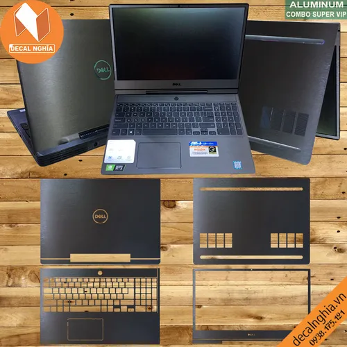Aluminum dán laptop Dell G7 7590