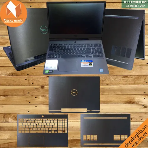 Aluminum dán laptop Dell G7 7590