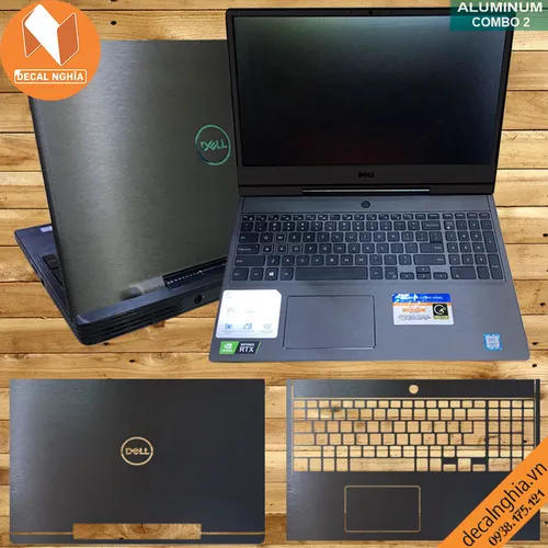 Aluminum dán laptop Dell G7 7590