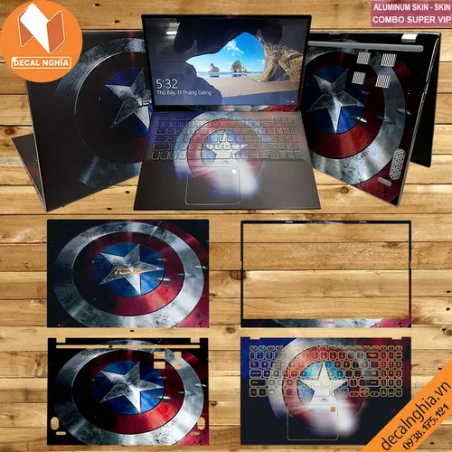 Skin dán laptop Asus Vivobook 15 A512
