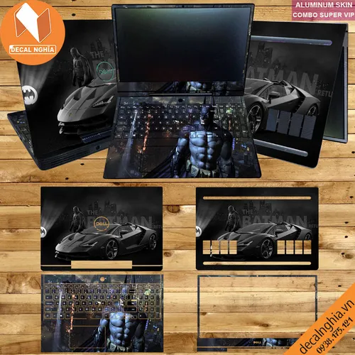 Aluminum skin dán laptop Dell G7 7590