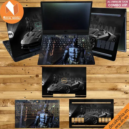 Aluminum skin dán laptop Dell G7 7590